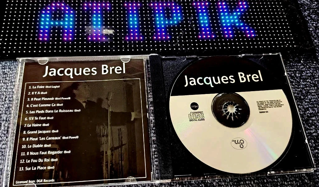 📀 Cd Jacques Brel - Álbum Raro Digitalmente Remasterizado Países Baixos 2006 🥇 – photo 3